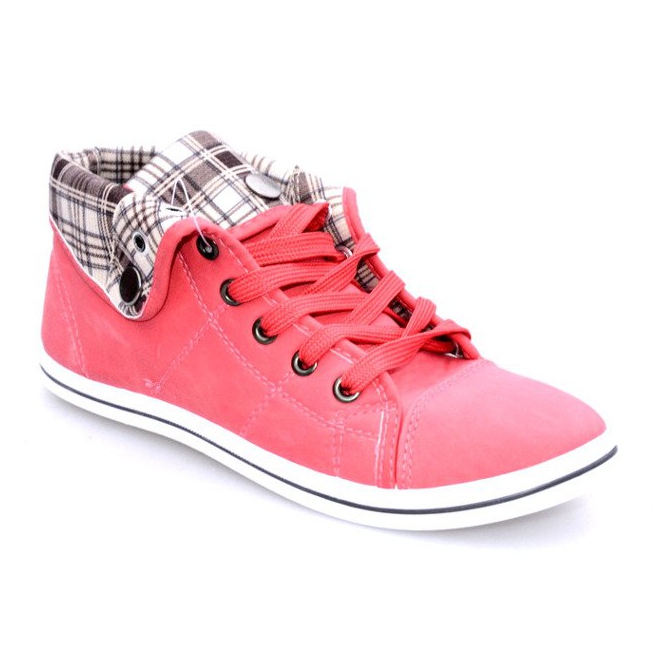 Tênis altos convertem DD52 pêssego amarelo