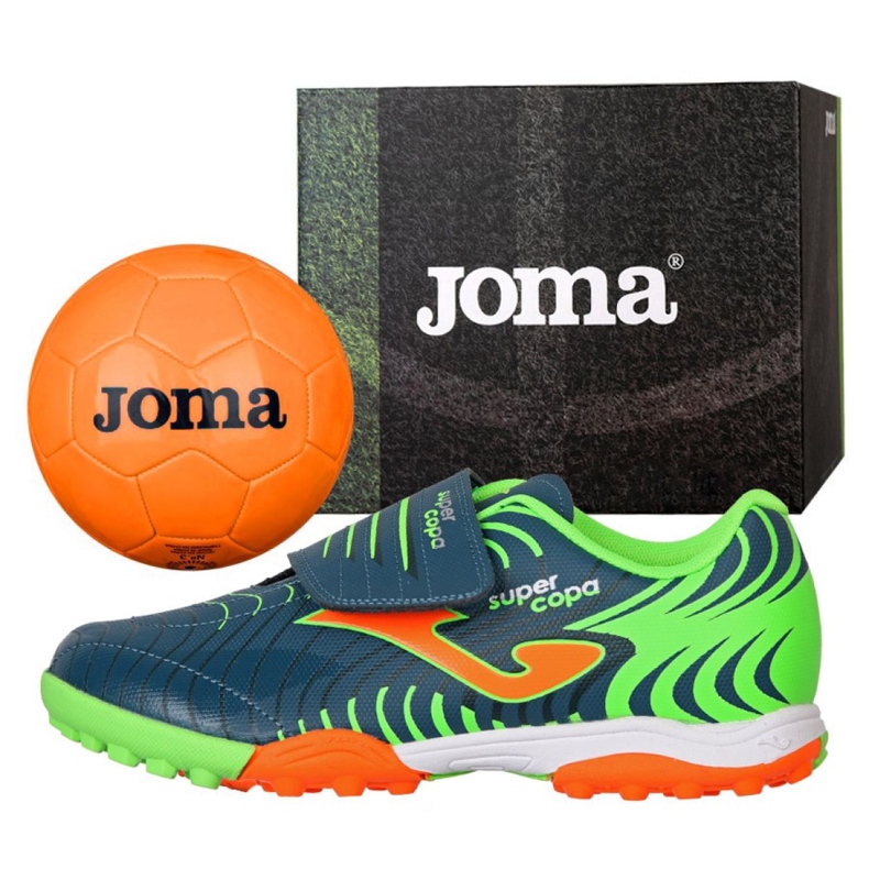 Botas de futebol Joma Super Copa Jr 2017 Tf Jr SCJS. 2017.TF azul azul