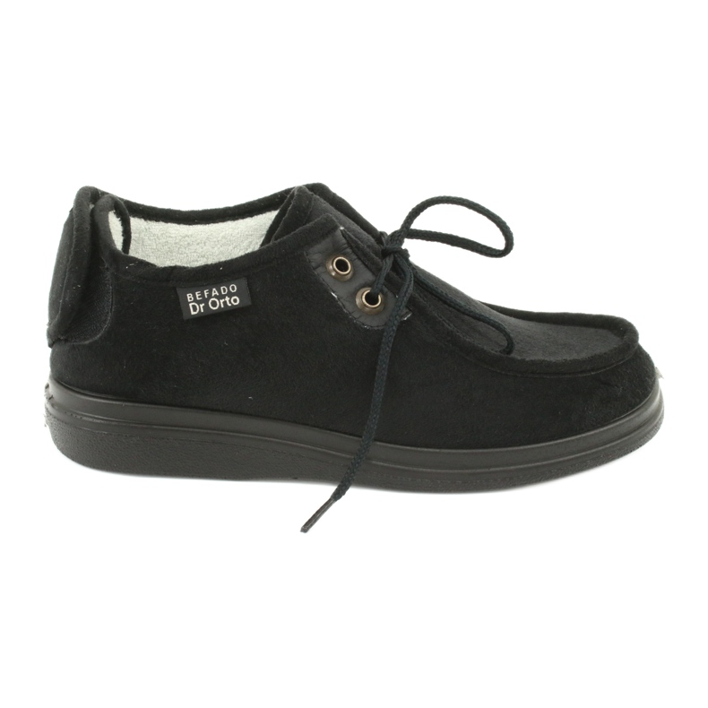 Sapatos femininos Befado pu 387D005 preto