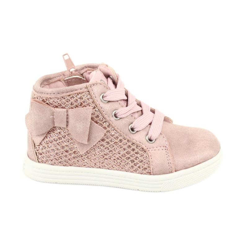 Botas esportivas para meninas American Club GC17 rosa
