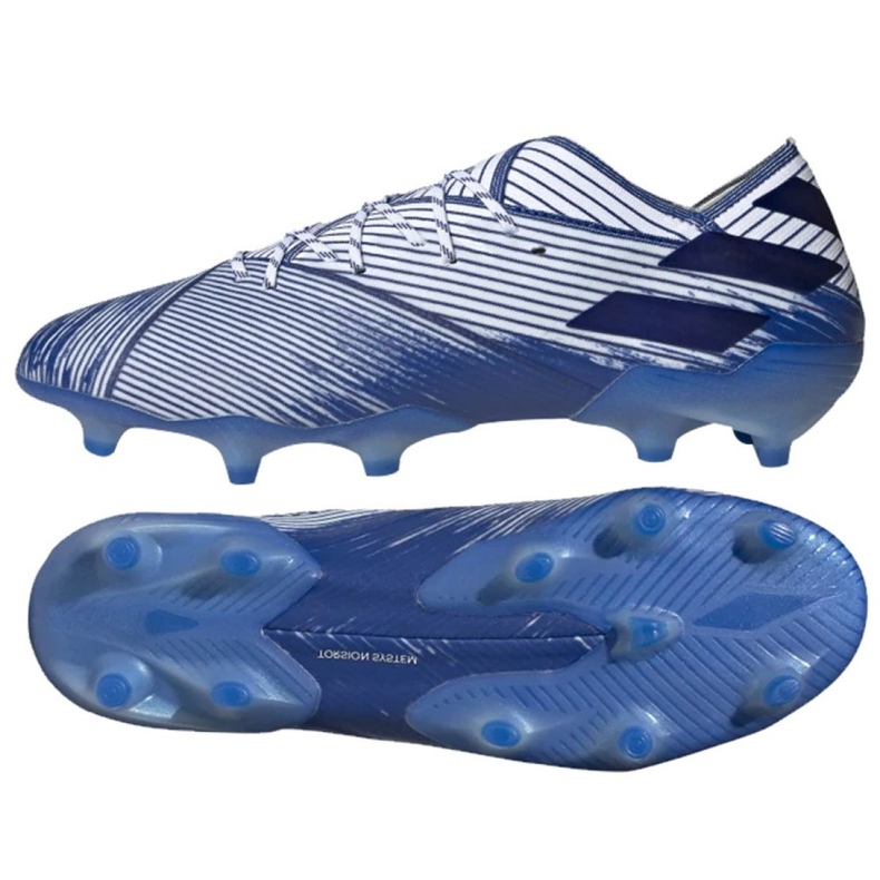 Chuteiras Adidas Nemeziz 19.1 Fg M EG7324 multicolorido azul
