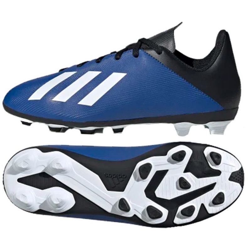 Chuteiras Adidas X 19.4 FxG Jr EF1615 azul azul