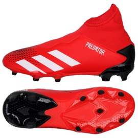 Chuteiras Adidas Predator 20.3 Ll Fg Jr EF1907 vermelho vermelho