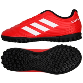 Chuteiras Adidas Copa 20.4 Tf Jr EF1925 vermelho vermelho