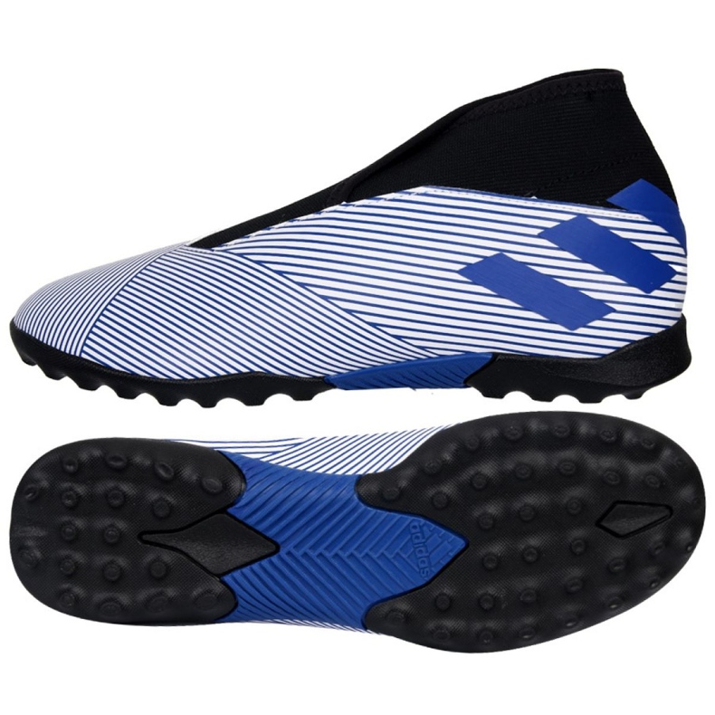 Chuteiras Adidas Nemeziz 19.3 Ll Tf Jr EH0017 branco branco