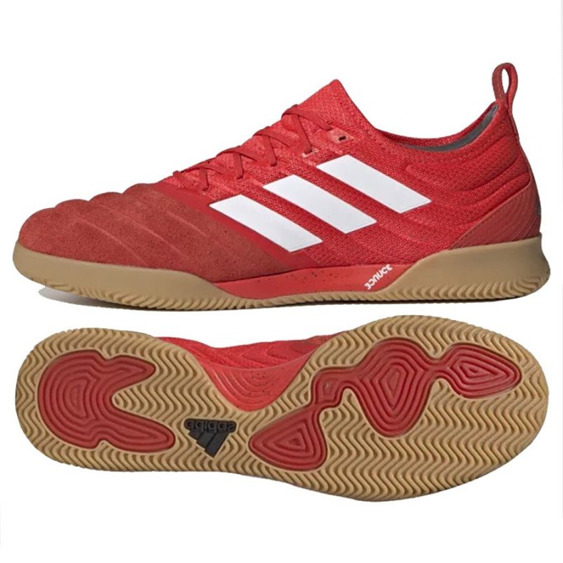 Sapatos de interior adidas Copa 20.1 In M G28623 vermelho laranjas e tintos