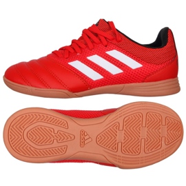 Sapatos de interior adidas Copa 20.3 In Sala Jr EF1915 vermelho vermelho Sapatos de interior adidas Copa 20.3 In Sala Jr EF1915 vermelho vermelho