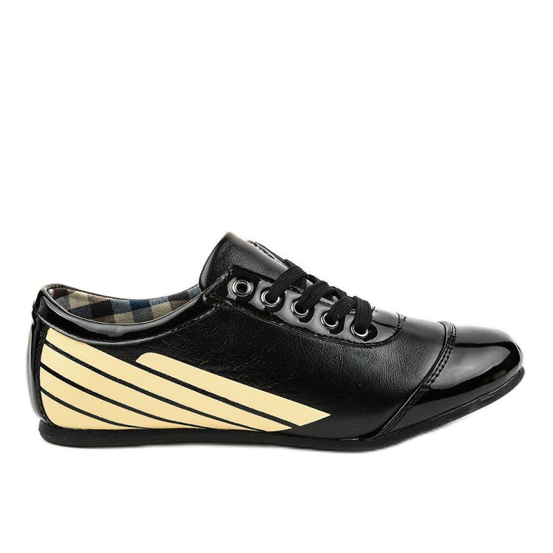 Sapatos pretos de jazz sapatos clássicos 028-1