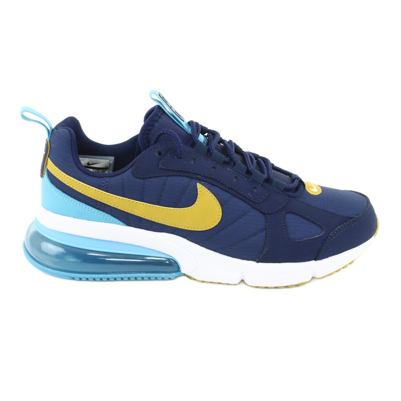 Tênis Nike Air Max 270 Futura M AO1569-400 azul marinho azul amarelo