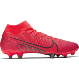 Chuteiras de futebol Nike Mercurial Superfly 7 Academy FG / MG M AT7946 606 vermelho marinha