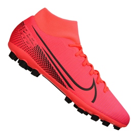 Sapato Nike Superfly 7 Academy Ag M BQ5424-606 vermelho vermelho