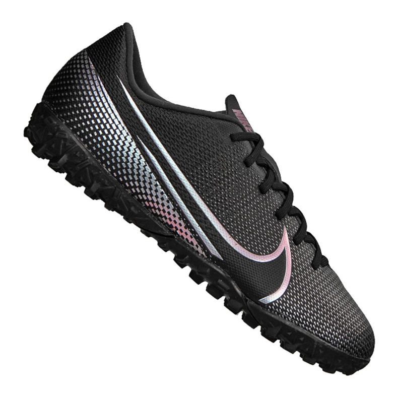 Sapato Nike Vapor 13 Academy Tf Jr AT8145-010 preto preto