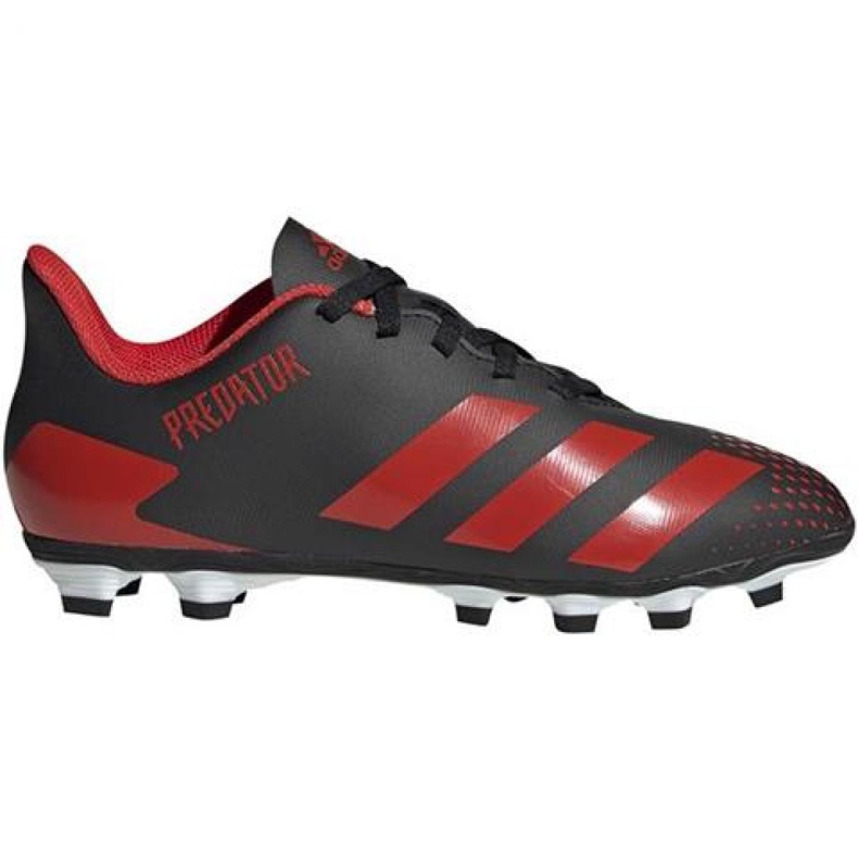 Chuteiras Adidas Predator 20.4 FxG Jr EF1931 multicolorido preto Chuteiras Adidas Predator 20.4 FxG Jr EF1931 multicolorido preto