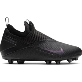 Chuteiras Nike Phantom Vsn 2 Academy Df FG / MG Jr CD4059-010 preto preto Chuteiras Nike Phantom Vsn 2 Academy Df FG / MG Jr CD4059-010 preto preto