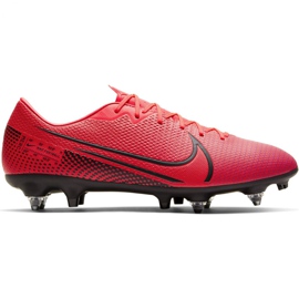 Chuteiras Nike Mercurial Vapor 13 Academy SG-Pro Ac M BQ9142-606 vermelho vermelho Chuteiras Nike Mercurial Vapor 13 Academy SG-Pro Ac M BQ9142-606 vermelho vermelho