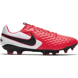 Chuteiras Nike Tiempo Legend 8 Pro Fg M AT6133-606 vermelho laranjas e tintos Chuteiras Nike Tiempo Legend 8 Pro Fg M AT6133-606 vermelho laranjas e tintos