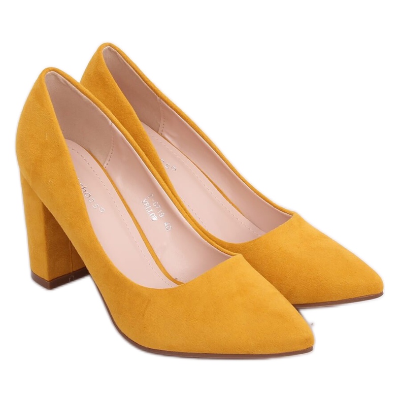Bombas no posto mel P-6719 Amarelo