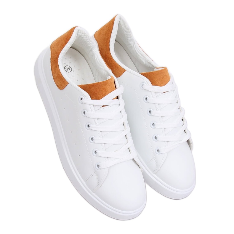 Tênis feminino branco LA85P Camel