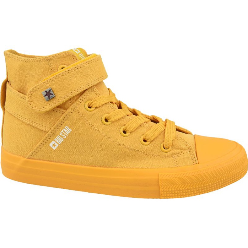 Sapatos Big Star W F274581 amarelo
