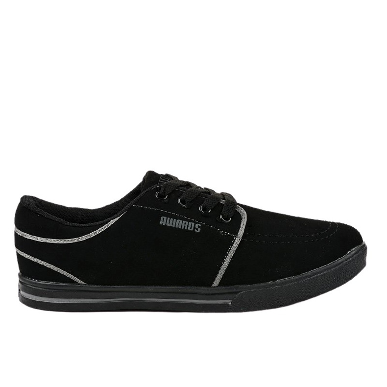 Tênis masculinos negros MC704-3 preto