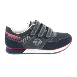 American Club Sapatos RH21 azul marinho americanos vermelho azul-marinho