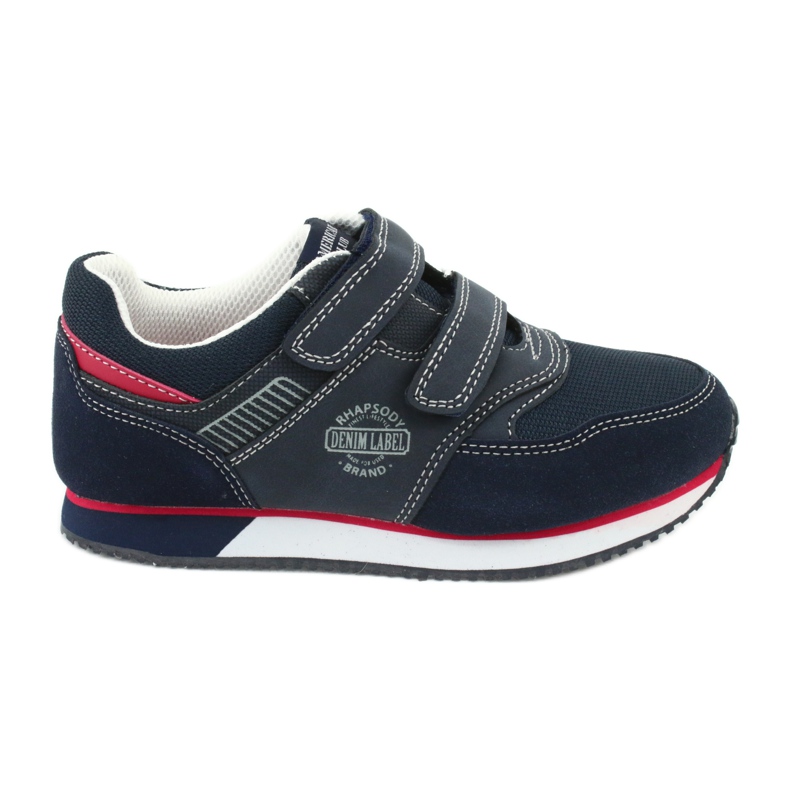 American Club Sapatos esportivos americanos, azul marinho RH20 vermelho