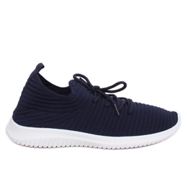Sapatos esportivos azul marinho 7759-Y Blue azul-marinho
