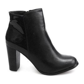 Botins Verniz F034 Preto