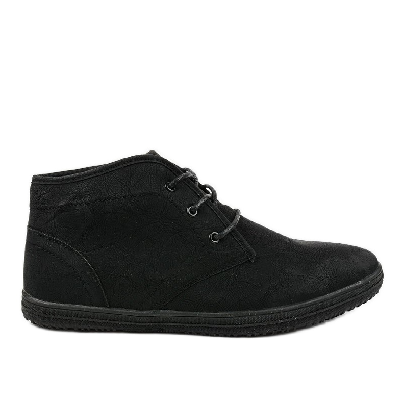 Tênis Quentes Com Pele 3271B Preto