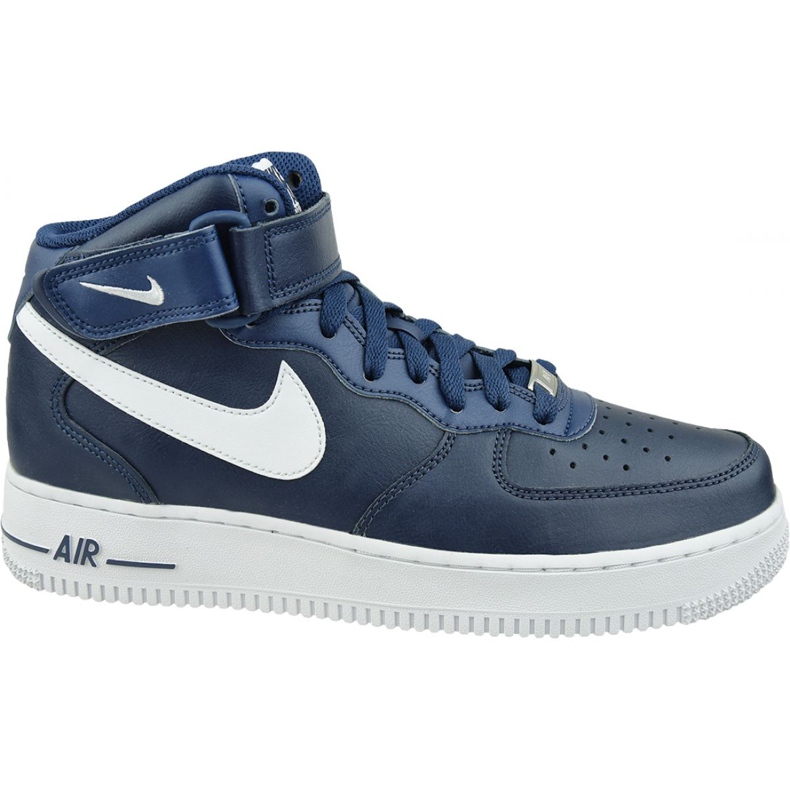 Tênis Nike Air Force 1 Mid '07 M CK4370-400 azul marinho