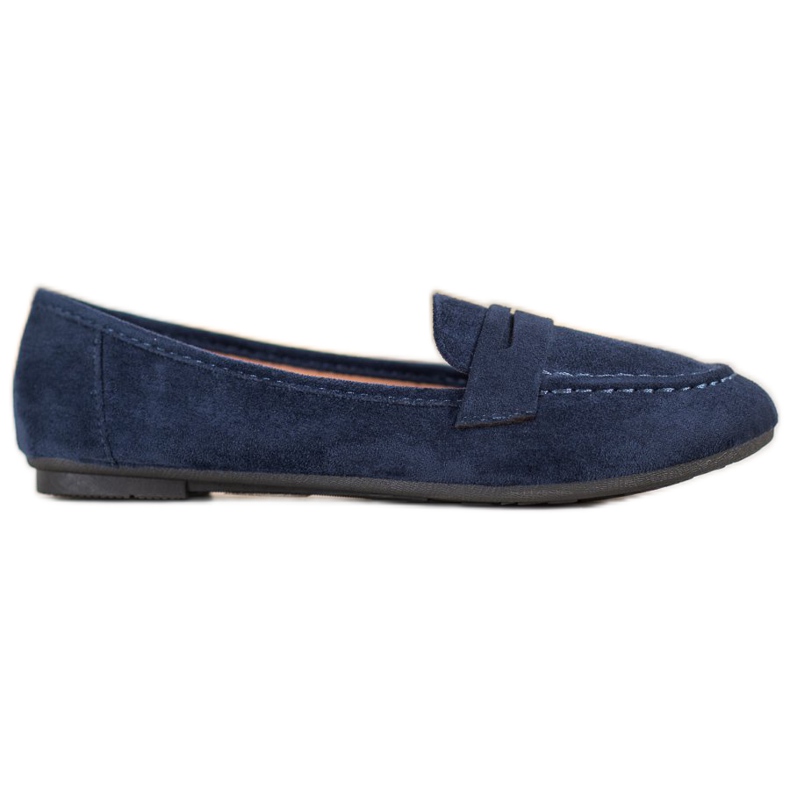 Fama Mocassins clássicos azul marinho azul