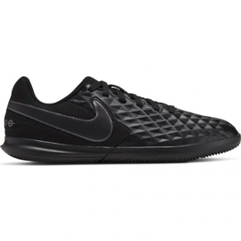 Sapatos de interior Nike Tiempo Legend 8 Club Ic Jr AT5882-010 preto preto