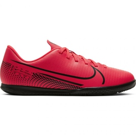 Sapatos de interior Nike Mercurial Vapor 13 Club Ic Jr AT8169-606 vermelho laranjas e vermelhos