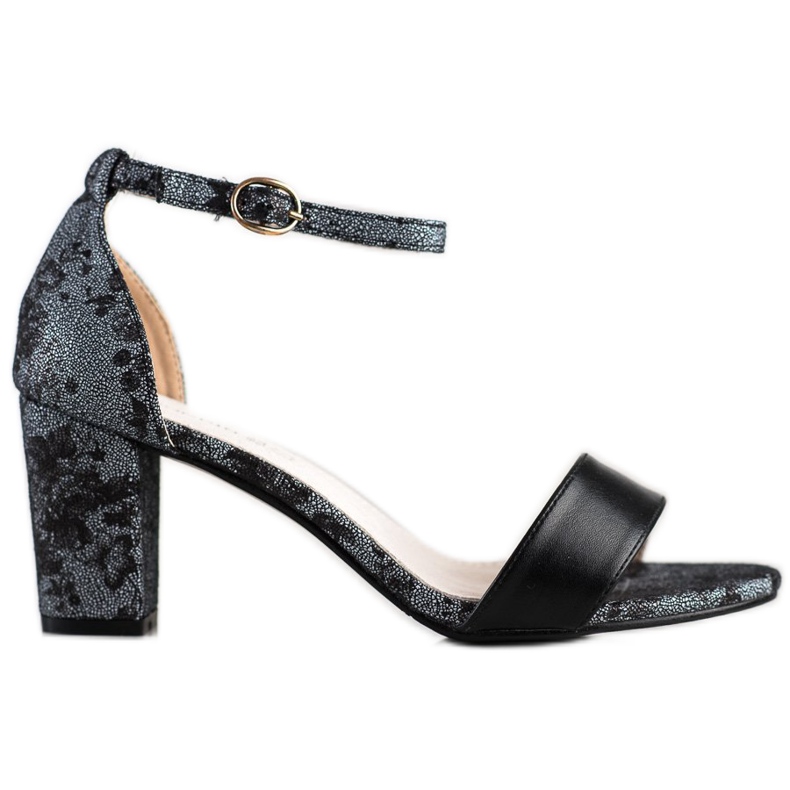 Goodin Sandálias Elegantes Com Rendas preto