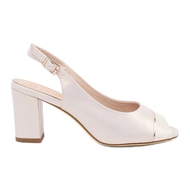 Sergio Leone Sandálias Aberta do dedo do pé Sergio marrom