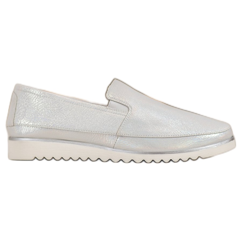 Sergio Leone Sapatilhas prateadas cinza