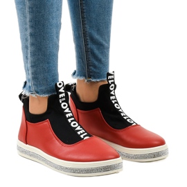 Tênis de Lycra Vermelho 1155-Y