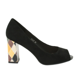 Sapatos de camurça Sergio Leone PB135 preto