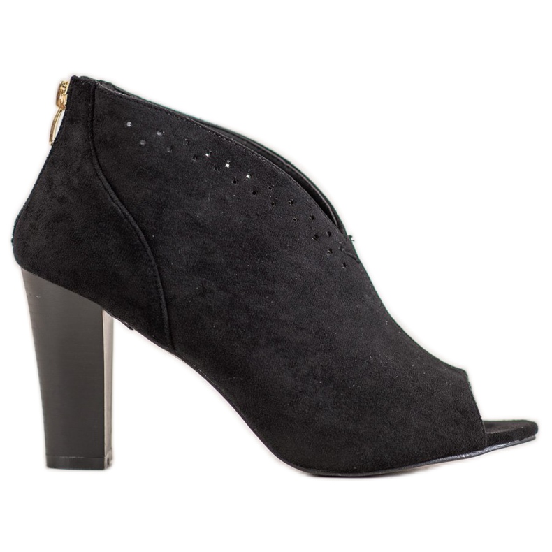 Botas Open Toe VINCEZA preto