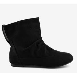 Botas rasas SR2301 pretas preto