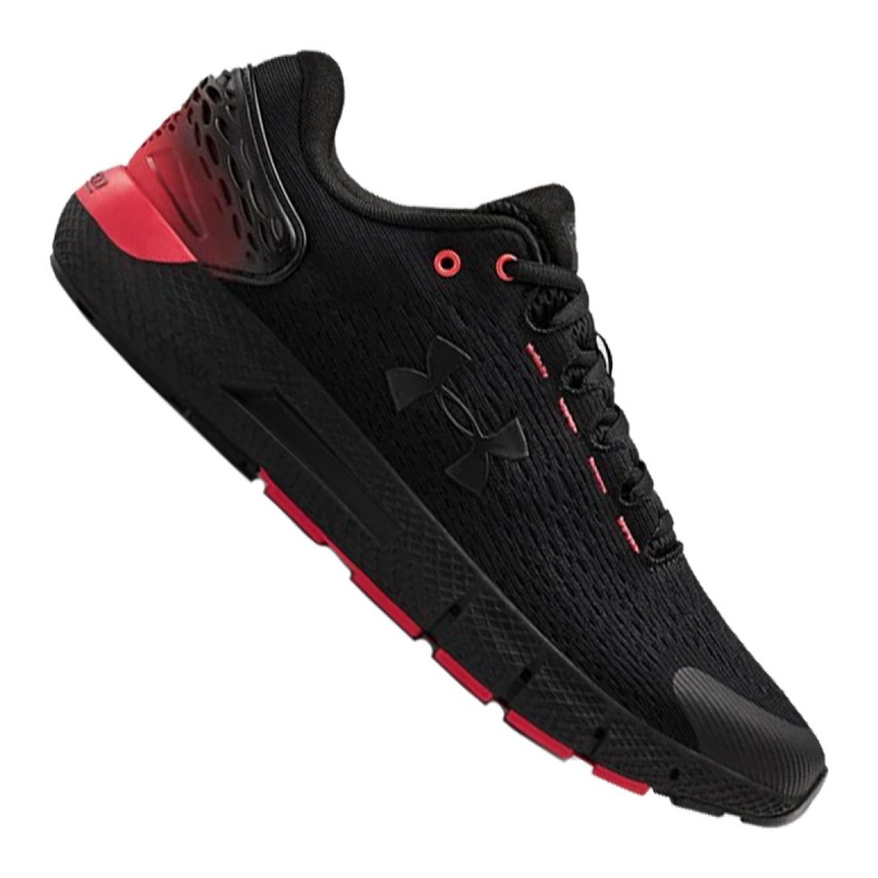 Sapatos Under Armour Charged Rogue 2 M 3022592-002 preto vermelho