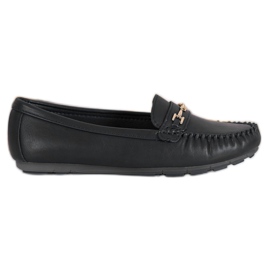 Fama Mocassins elegantes preto