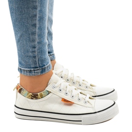 Tênis branco clássico W11 Tênis branco clássico W11