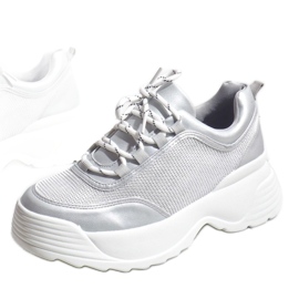 Tênis esportivos cinza 7923-PS