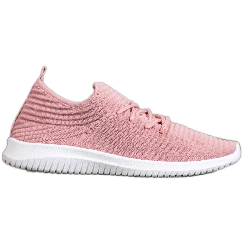 SHELOVET Sapatos Têxteis Deslizantes rosa