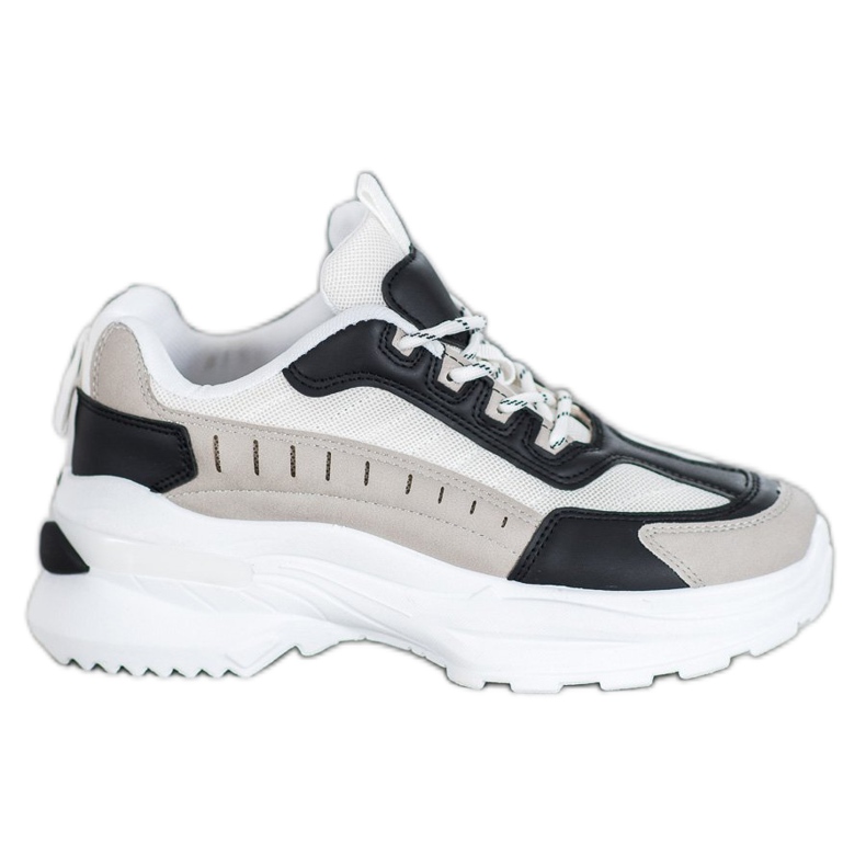 SHELOVET Sapatos da moda na plataforma multicolorido