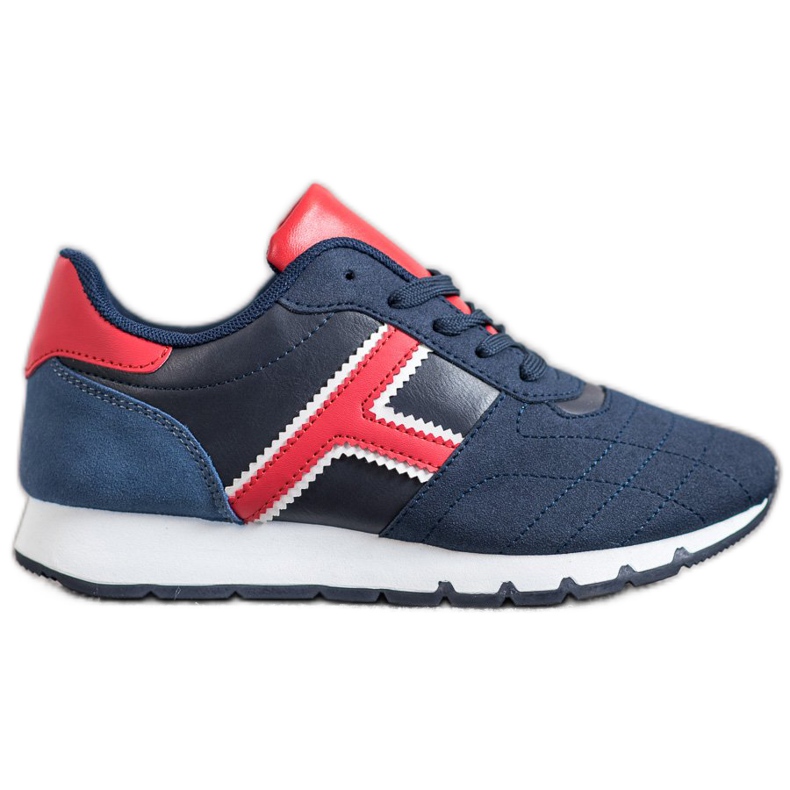 SHELOVET Calçado desportivo azul multicolorido