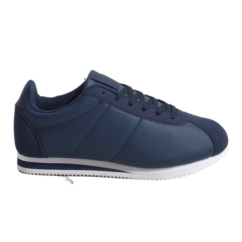 Calçados esportivos femininos elegantes azul marinho 7-7925B