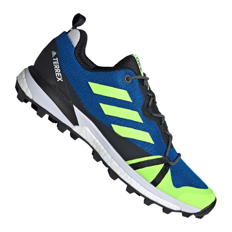 Sapatos adidas Terrex Skychaser Lt Hiking M EH2428 azul multicolorido verde