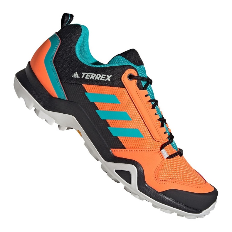 Tênis Adidas Terrex Ax3 M FU7825 preto laranja multicolorido